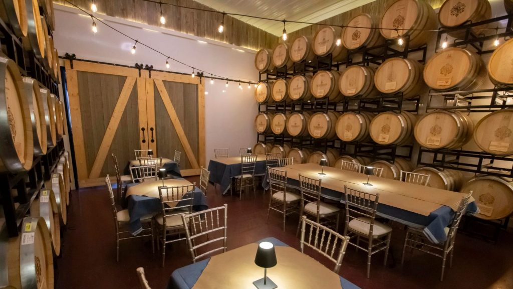 Sovereign Estate Winery - Barrel Room Osprey